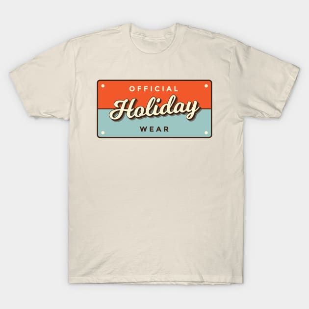 Official Holiday Wear T-Shirt by Vilmos Varga